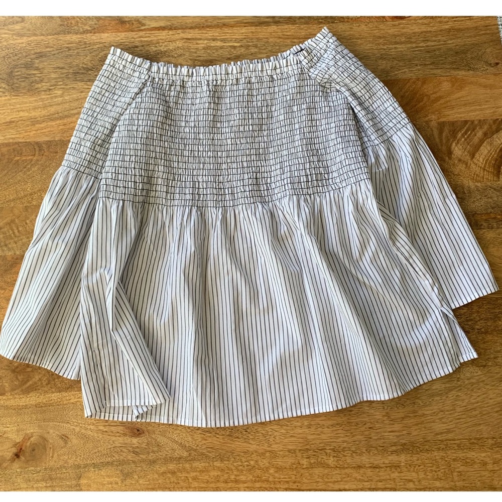 NWT LOFT smocked off the shouler top. Size S.